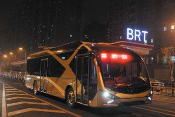 温州加快公交BRT成网成线 “两横三纵”格局推进城市治堵